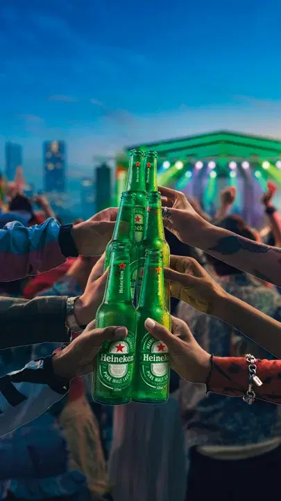 O brinde oficial dos fãs no Rock in Rio.